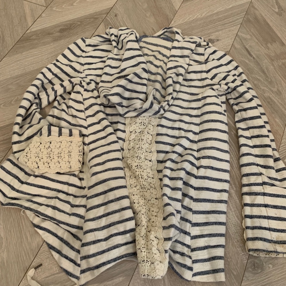 Anthropologie Sweater Striped Saturday XS